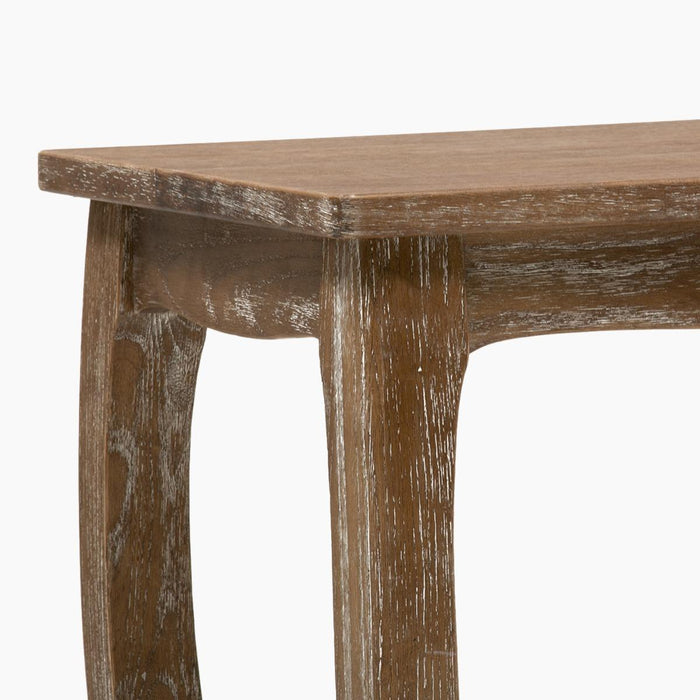 Mesa arrimo Retro albayalde rectangular 120x45x78 cm