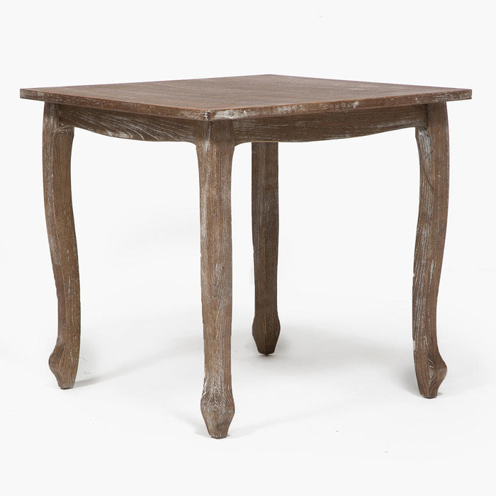 Mesa comedor Retro cuadrada albayalde 80x80x75 cm