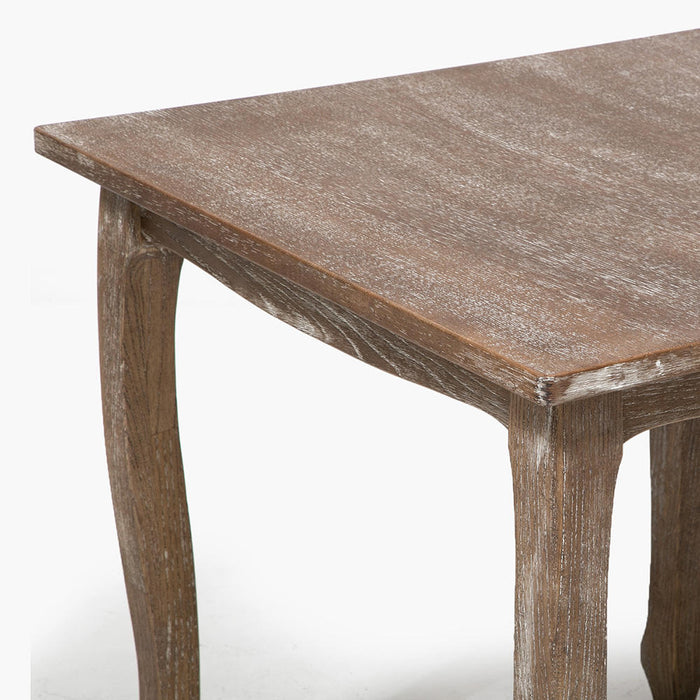 Mesa comedor Retro cuadrada albayalde 80x80x75 cm