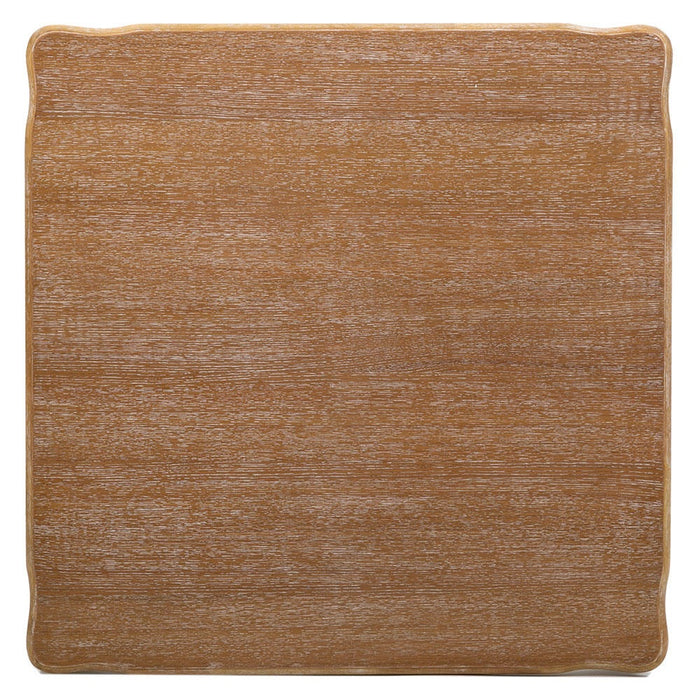 Mesa comedor Vittoria cuadrada blanca 130x130x75 cm