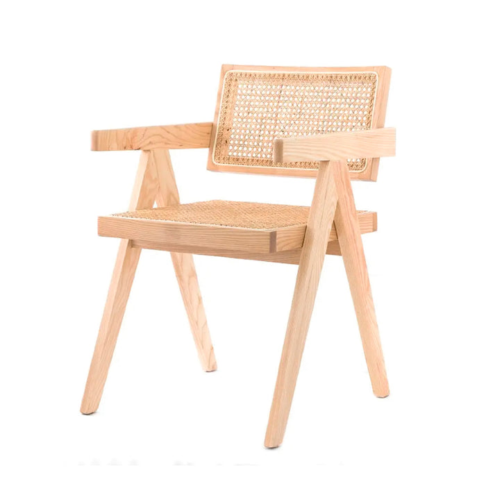 Silla Chandigarh ratán/madera