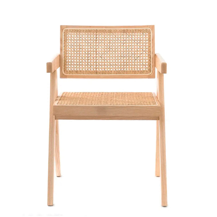 Silla Chandigarh ratán/madera