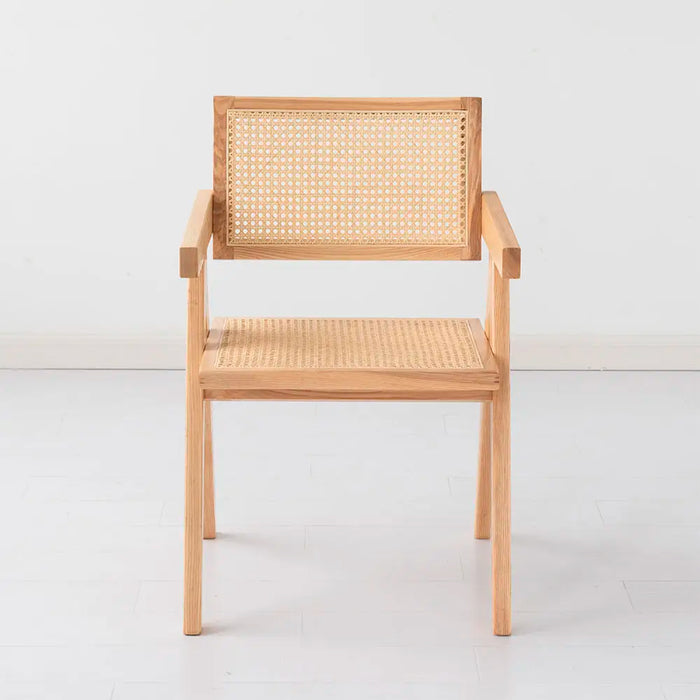 Silla Chandigarh ratán/madera