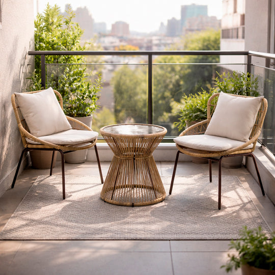 Set terraza Bávaro 3PCS Gris