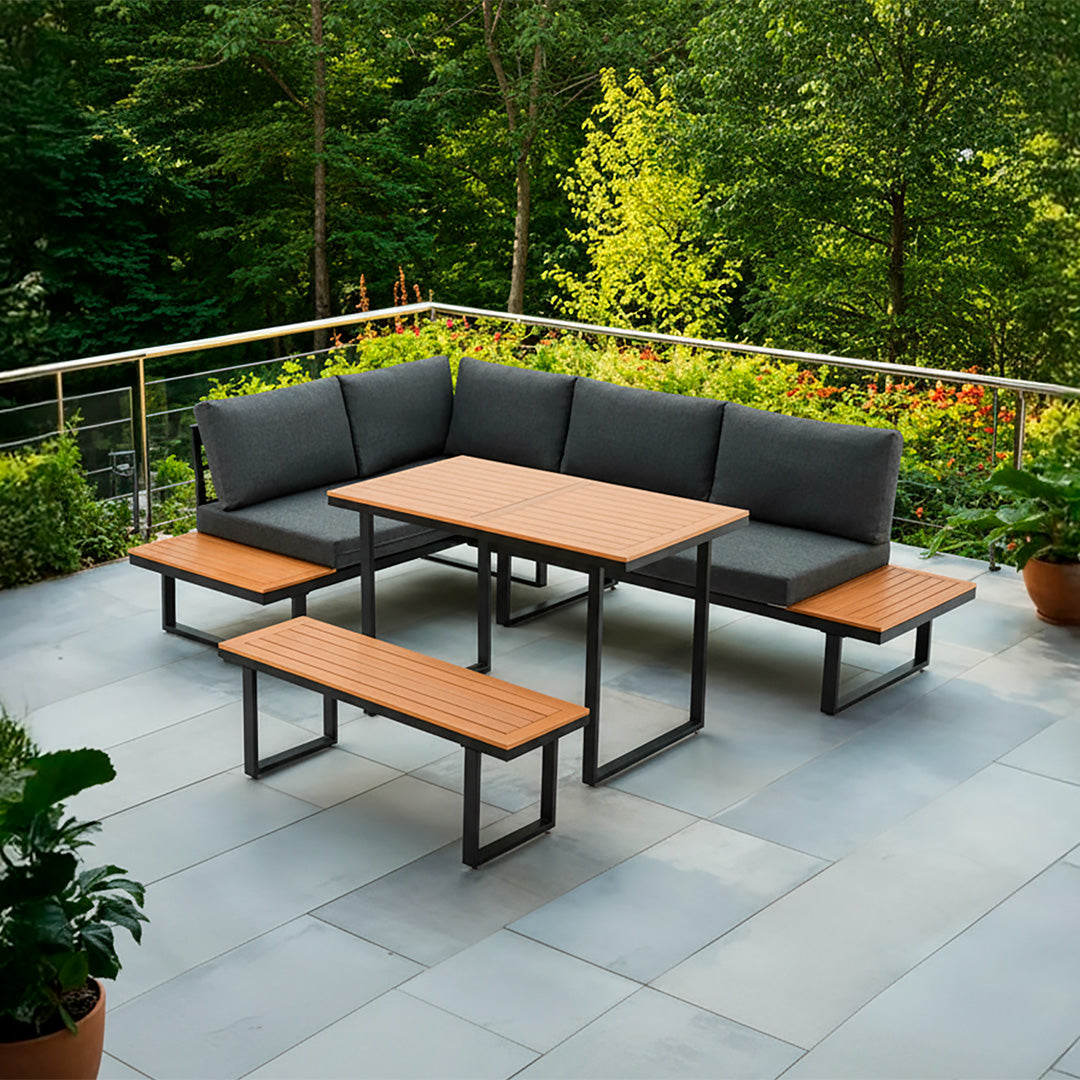 Living Comedor Terraza Varadero — Spazzio Design