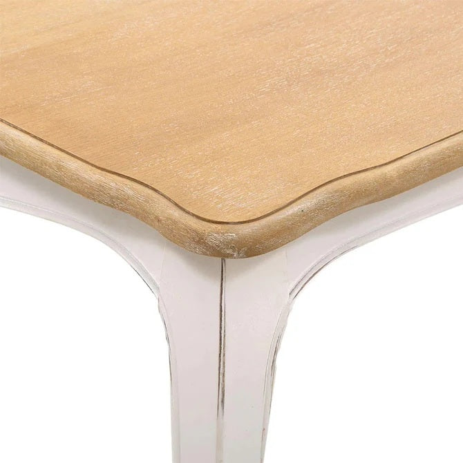 Mesa comedor Vittoria rectangular blanca 180x100x75 cm