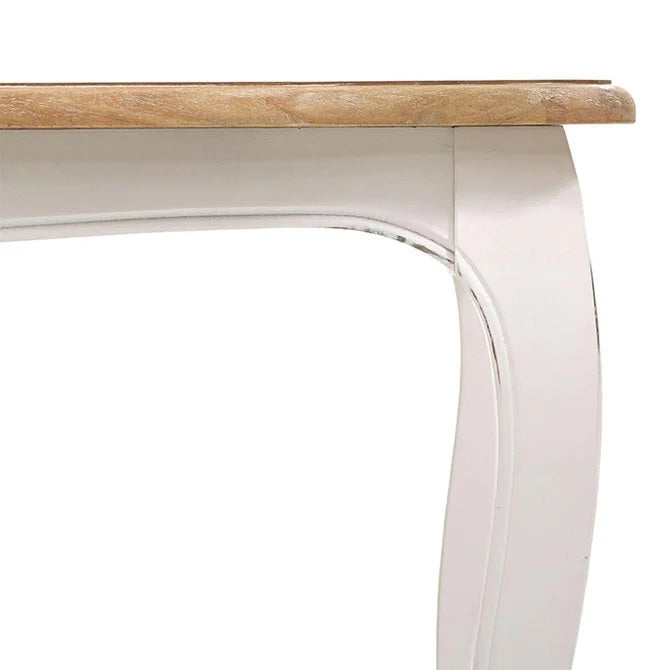 Mesa comedor Vittoria rectangular blanca 180x100x75 cm