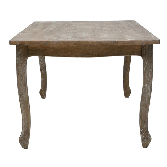 MESA COMEDOR RETRO CUADRADA GRIS ALBAYALDE 130x130x75 CM