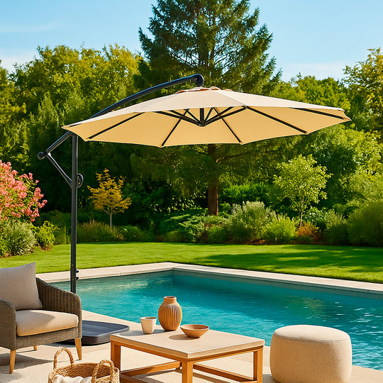 Quitasol New Banana Beige (No incluye base)