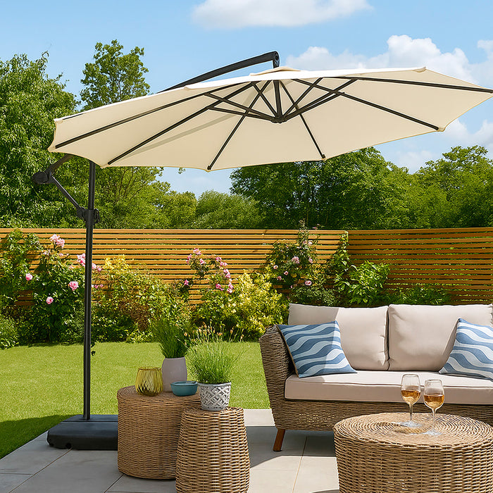 Quitasol New Banana Taupe (No incluye base)