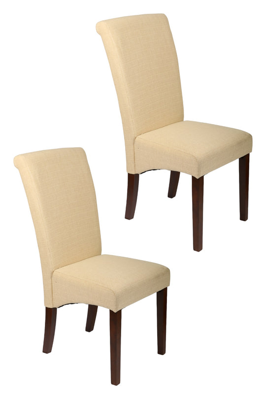 Kit 2 sillas Bocaccio pu beige