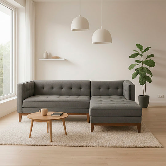 Seccional derecho Munich gris