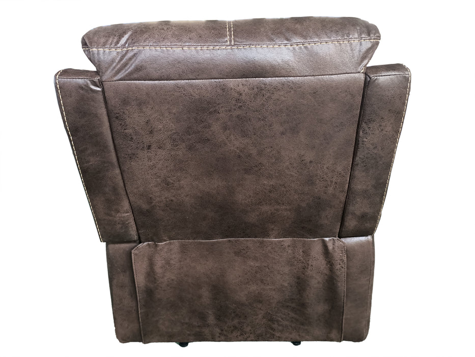Sofa Reclinable 1 Cuerpo Comfort Café