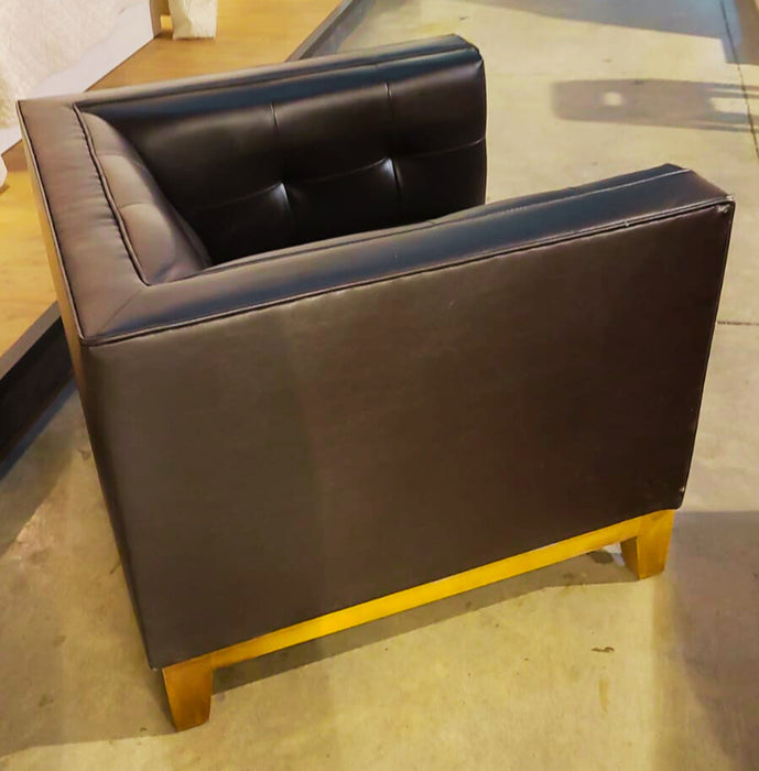 SOFA MUNICH 1CPO BONDED LEATHER CAFÉ 88X86X69