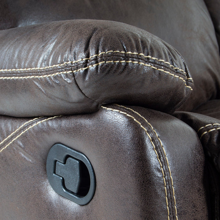 Sofa Reclinable 3 Cuerpos Comfort Café