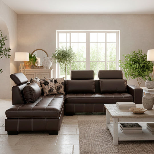 Seccional izquierdo Pathners café