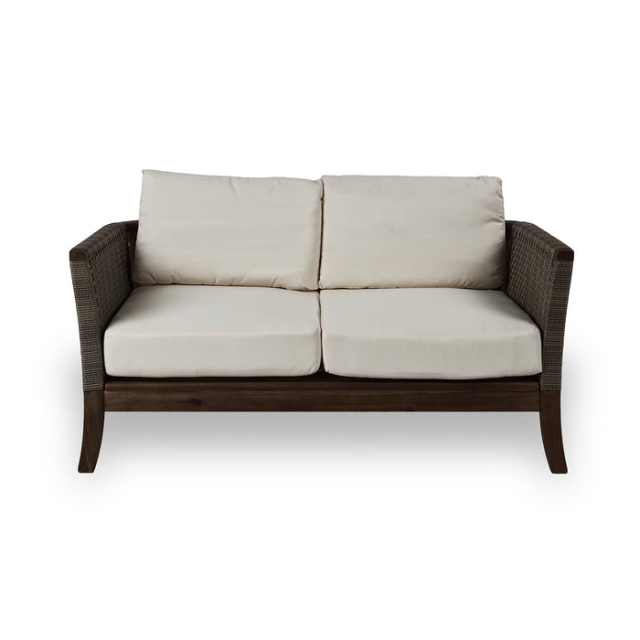 Set de Terraza Rio 4pcs 3+2+1 Café Mate