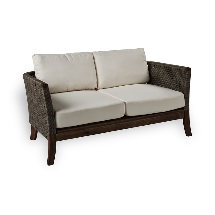 Set de Terraza Rio 4pcs 3+2+1 Café Mate