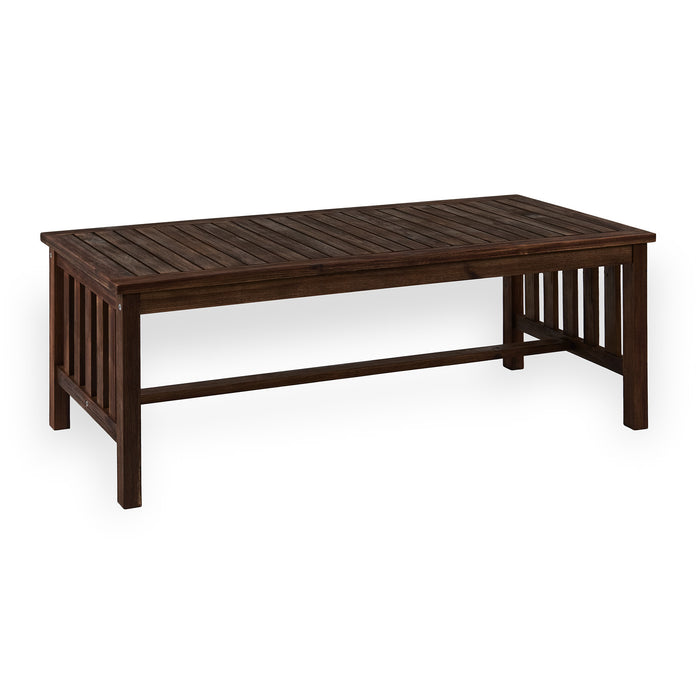 Set de Terraza Rio 4pcs 3+2+1 Café Mate