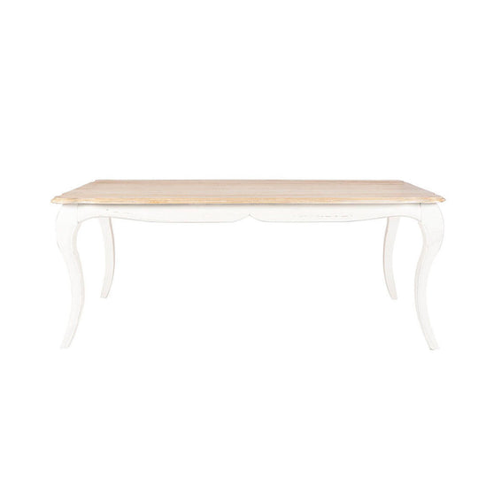 Mesa comedor Vittoria rectangular blanca 180x100x75 cm