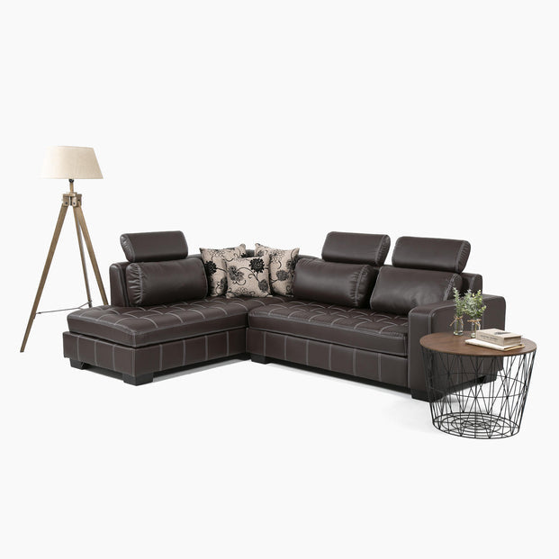 Seccional izquierdo PATHNERS pu café