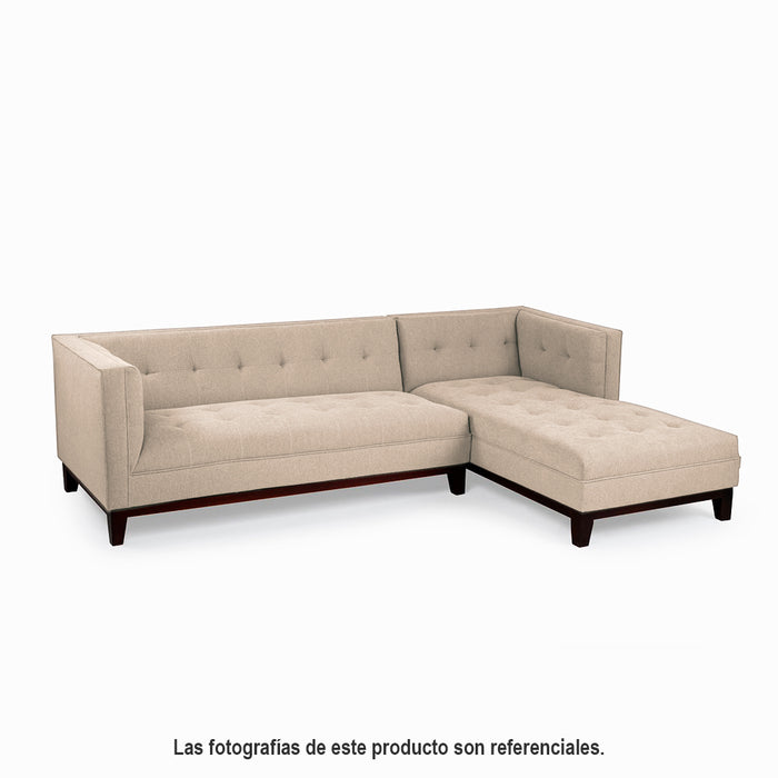 Seccional derecho Munich beige