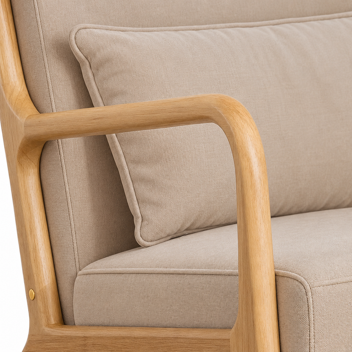 Sillón Lounge Askja - Beige Claro