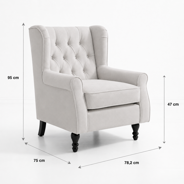 Sofá Einka 78x75x95