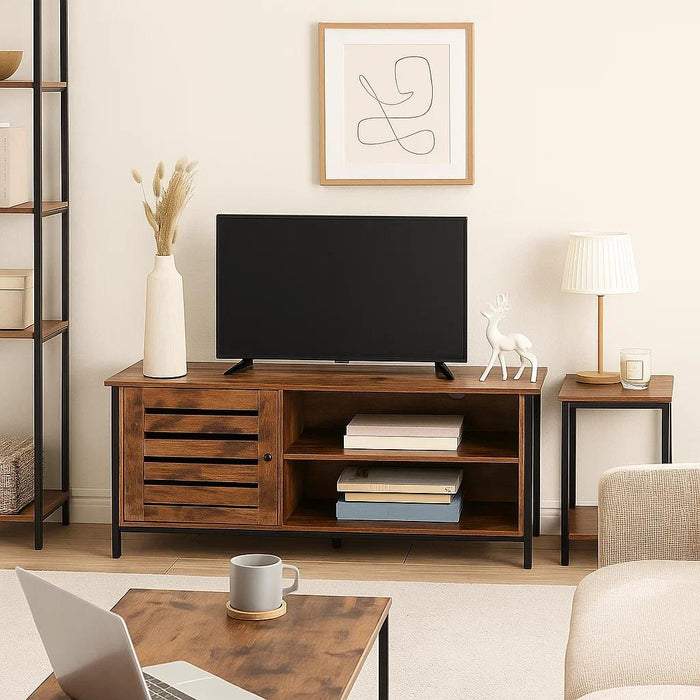 Rack de TV Rustik Madera Oscura Walnut