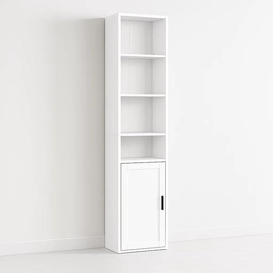 Librero MultiStore con Puerta - Blanco