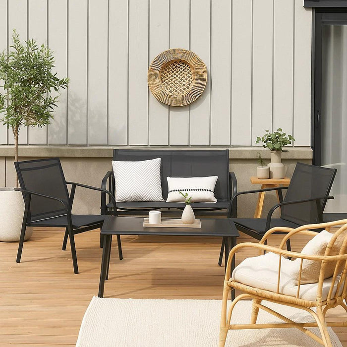 Juego de Terraza Aero 3 Sofás y 1 Mesa de Centro
