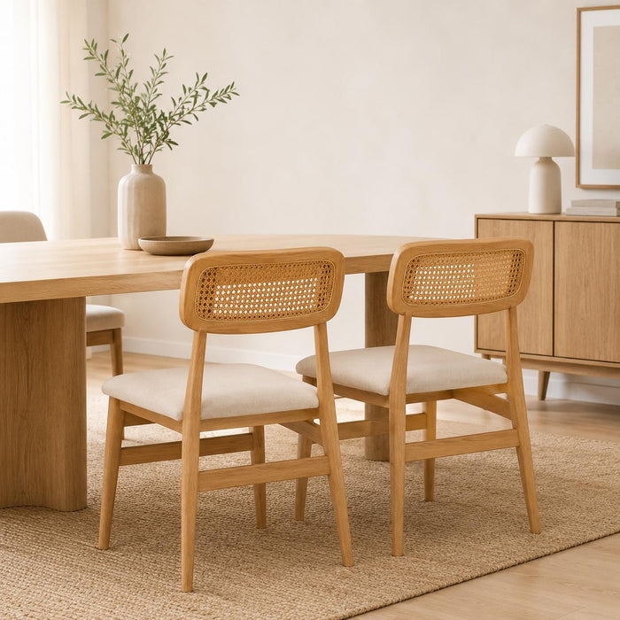 Pack de 2 Sillas de comedor Loke 46x54x86
