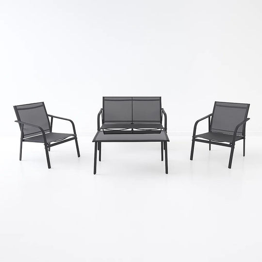 Juego de Terraza Aero 3 Sofás y 1 Mesa de Centro