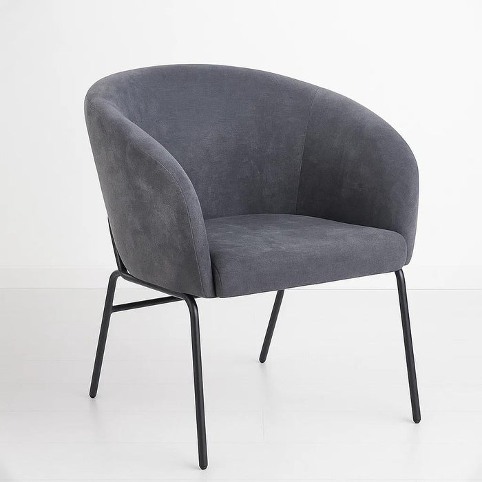 Sillón Arko de Terciopelo - Gris