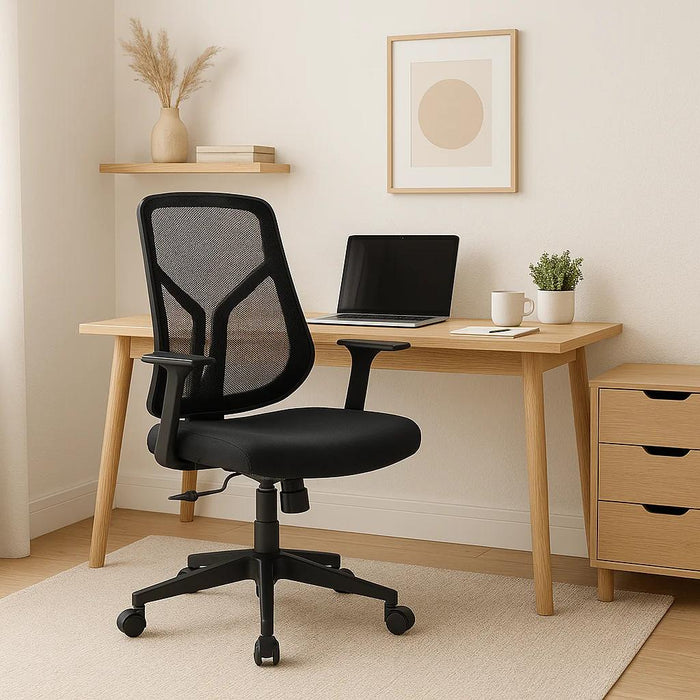 Silla de Oficina Ergonómica Nova Mesh - Negra