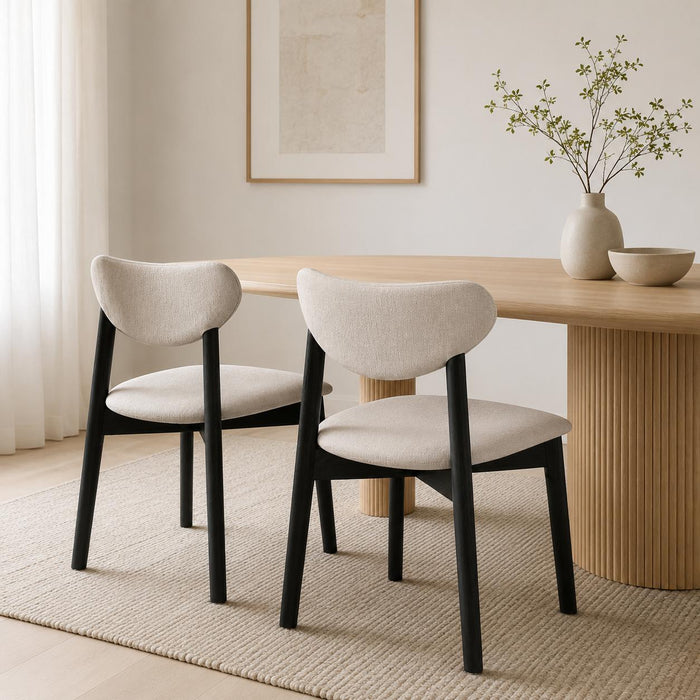 Pack de 2 Sillas de comedor Teng 49X61x80