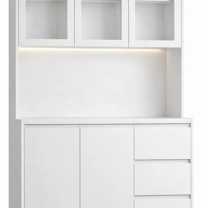 Mueble Buffet Alto LumiGlass
