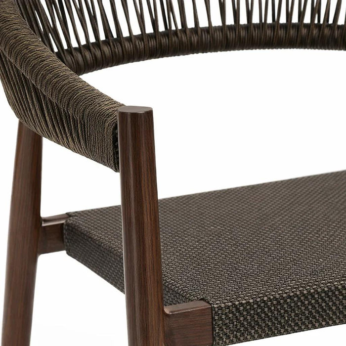 Silla de Terraza Douce - Aluminio y Rattan