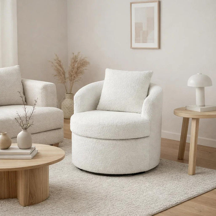 Sillón Giratorio Teddy Comfort 360°