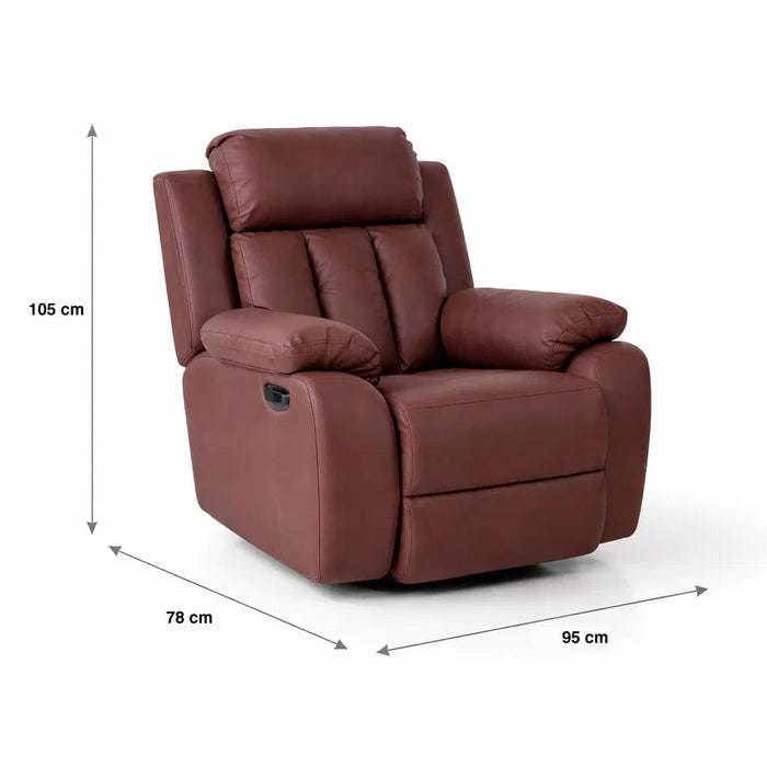 Berger Sillón Solvi - Café oscuro
