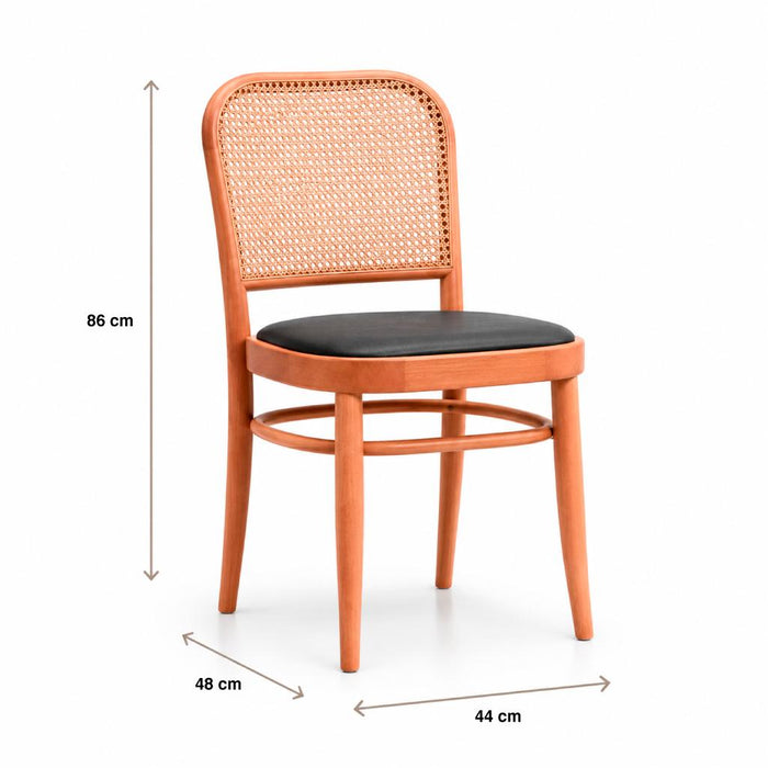 Silla de comedor Madera Hono 44X48x86