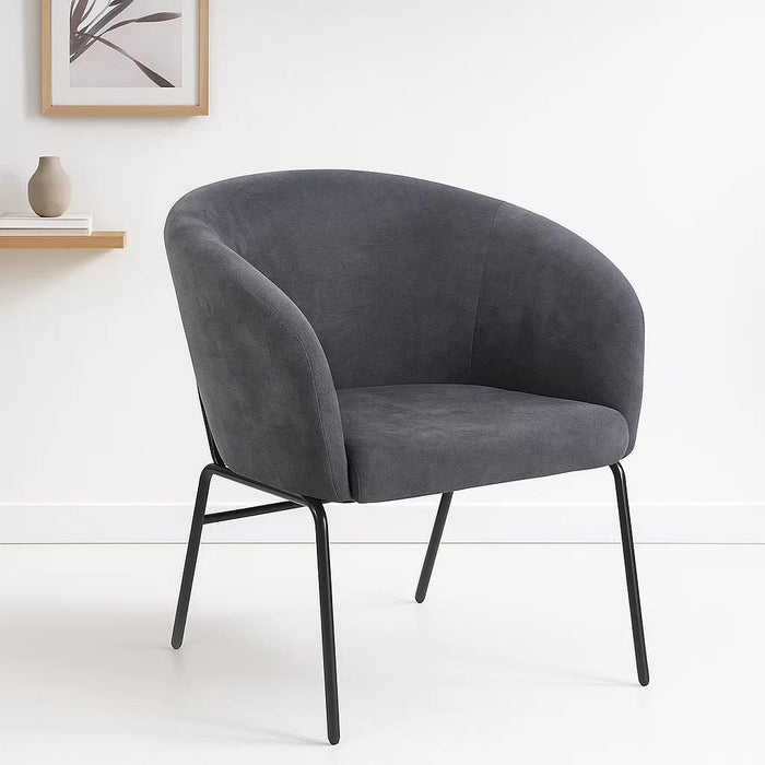 Sillón Arko de Terciopelo - Gris
