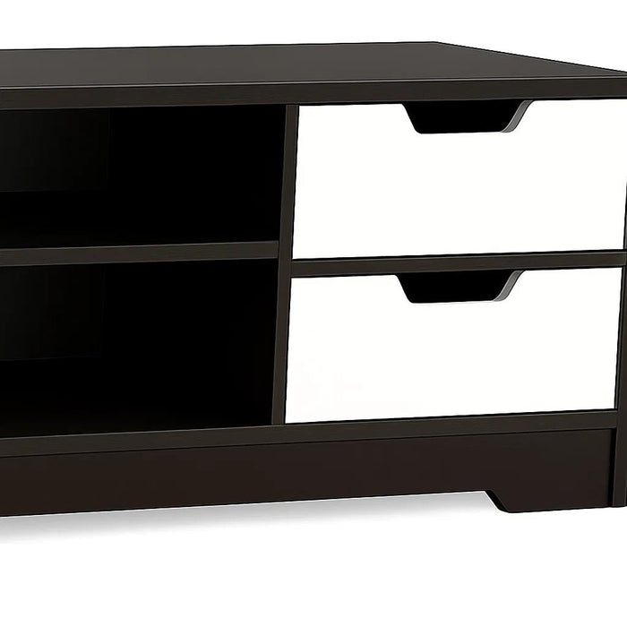 Rack de TV o Buffet con Cajones Night Black