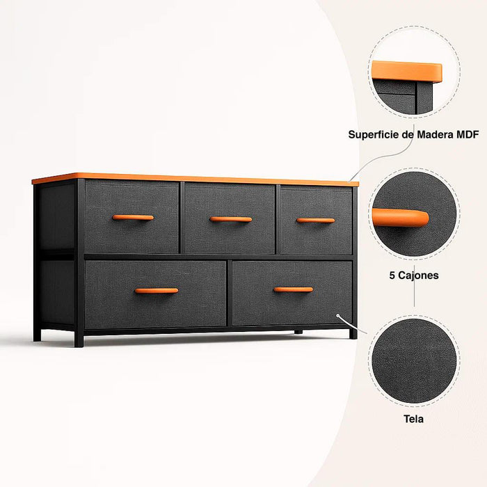 Cómoda con Cajones de género Ultra Liviana Wood