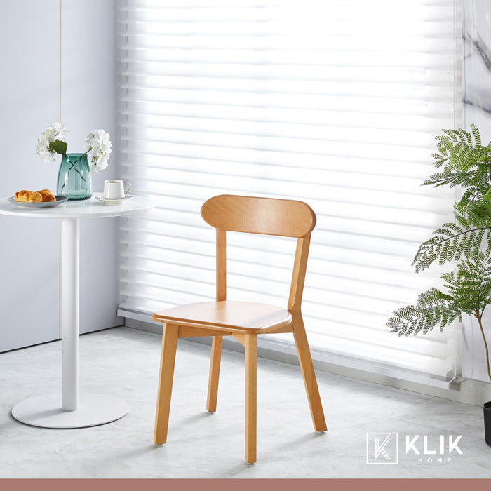 Comedor de Vidrio Cross 140x90cm + 6 Sillas Fresno de Madera