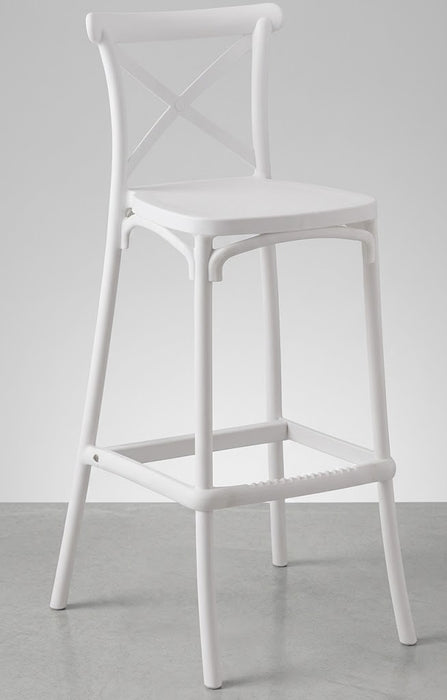 Kit 4 pisos PP Crossback Retro blanco
