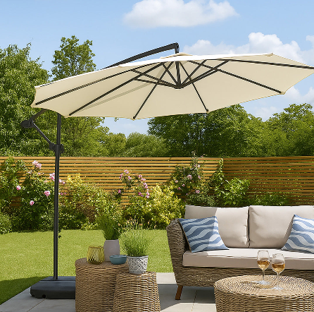 Quitasol New Banana Beige (No incluye base)