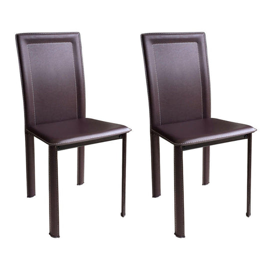 Kit 2 sillas Royal semi kd café